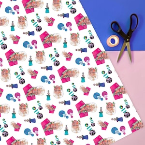 Pat Butcher Wrapping Paper – Funny Retro Eastenders Gift Wrap