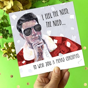 Tom Cruise, carte de Noël - J'en ressens le besoin.