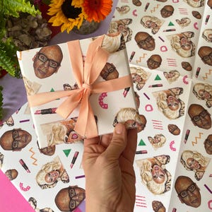RuPaul Gift Wrap – Fun Drag Queen Wrapping Paper for RuPaul Fans | Camp, Colourful, LGBT Gift Wrap | Drag Race Birthday Wrap image 9