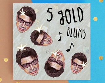 Five Goldblums - Christmas Card