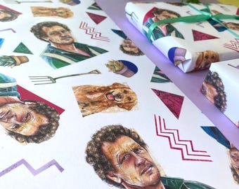 Monty Don Wrapping Paper: Fun Gardener Gift Wrap
