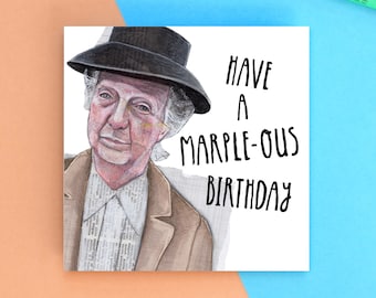 Mrs Marple - Have A Marple-ous Birthday