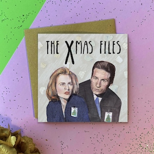 The Xmas Files  - Mulder & Scully Christmas Card