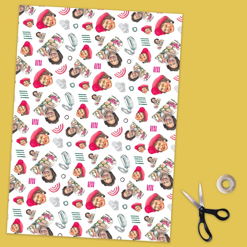 Hyacinth Bucket / Keeping Up Appearances Wrapping Paper image 2
