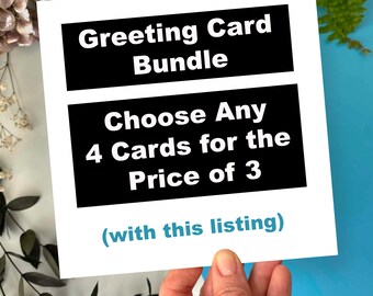 Greeting Card Bundle: Mix & Match Birthday, Christmas, and More