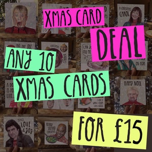 Pick 'n' Mix Christmas Card DEAL