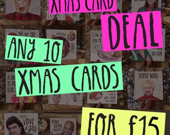 Pick 'n' Mix Christmas Card DEAL