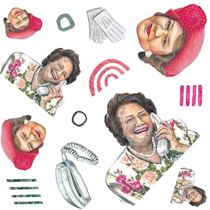 Hyacinth Bucket / Keeping Up Appearances Wrapping Paper image 3