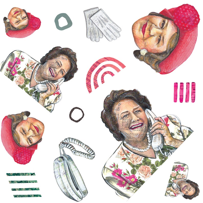 Hyacinth Bucket / Keeping Up Appearances Wrapping Paper image 3