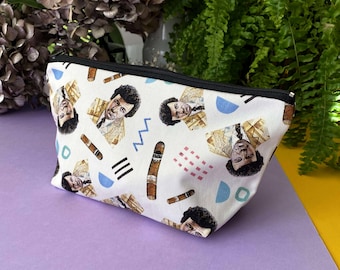 Columbo Fan Gift: Cotton Zip Bag, Detective Pencil Case