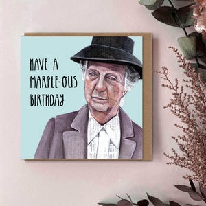 Miss Marple Birthday Card: Agatha Christie Mystery Fan Gift Bild 2