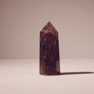 Smokey Quartz Point, Smokey Quartz Crystal Point, Natural Smokey Quartz Point