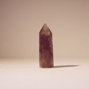 Smokey Quartz Point, Smokey Quartz Crystal Point, Natural Smokey Quartz Point