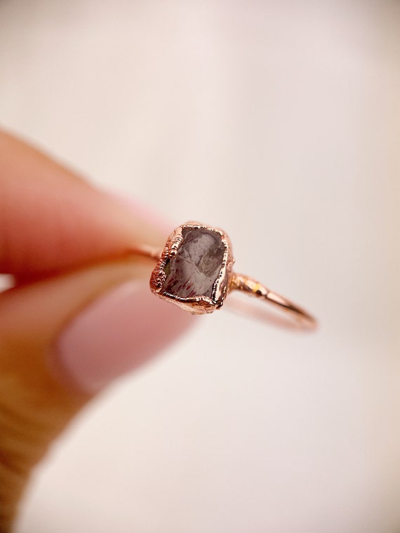 Strawberry quartz ring clearance