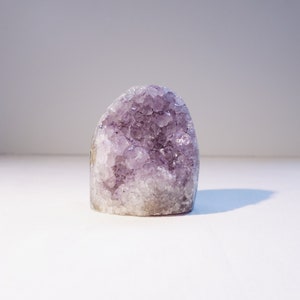 Raw Amethyst Crystal Church: Natural Purple Stone (247g)
