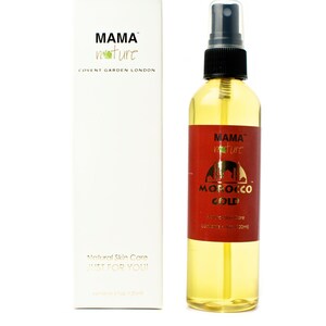 Morocco Gold (Argan Oil) by Mama Nature Of London (4 floz/120ml) - Eczema, Psoriasis, Wrinkles, Dry Skin, Scars, Anti-ageing