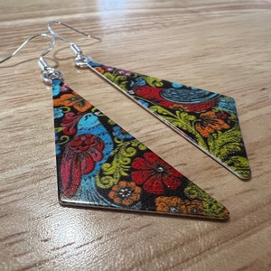Metal Bird Earrings