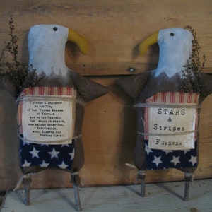 Primitive Americana Bald Eagle Tuck