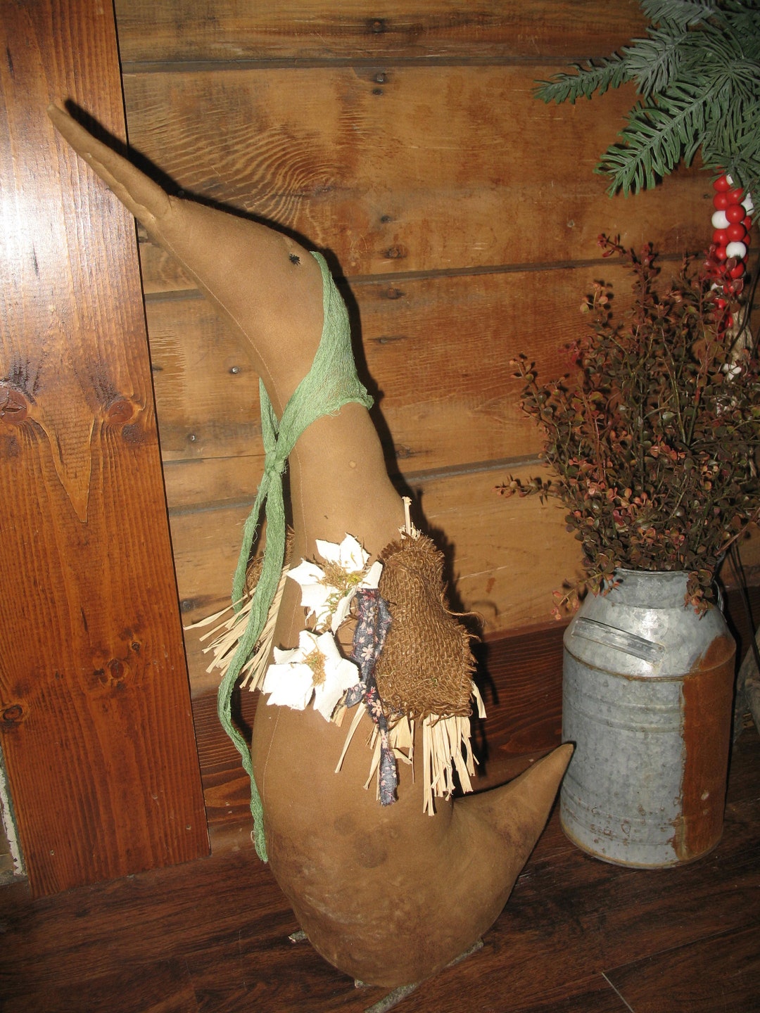 Primitive Large Duck/ Silly Goose Door Greeter - Etsy