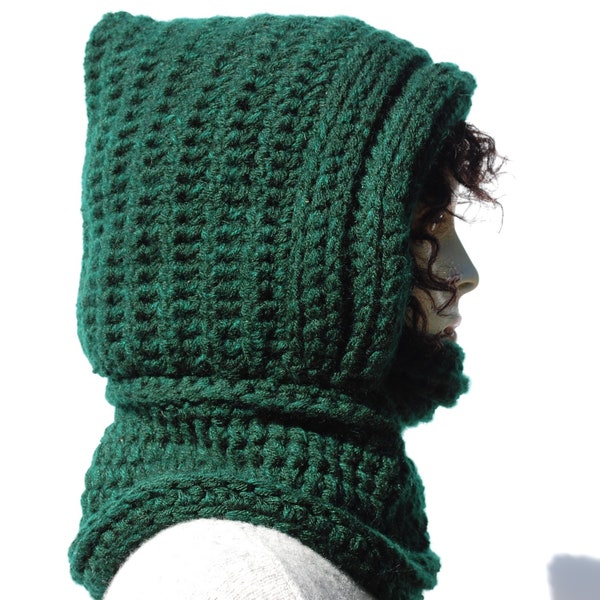 Snood hood, Scarf with hood, Crochet hooded scarf, Hooded scarf women, Cowl scarf hood