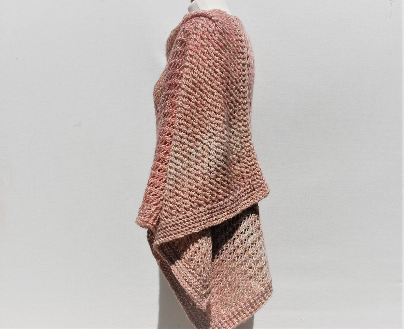 loose knit shawl