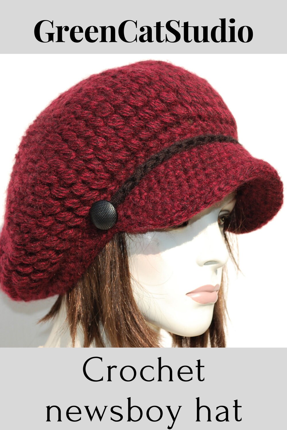 Adjustable Newsboy Cap Angora-Acrylic Blend Hand Wash Only Amazon.com: 3Pcs Men main image 2
