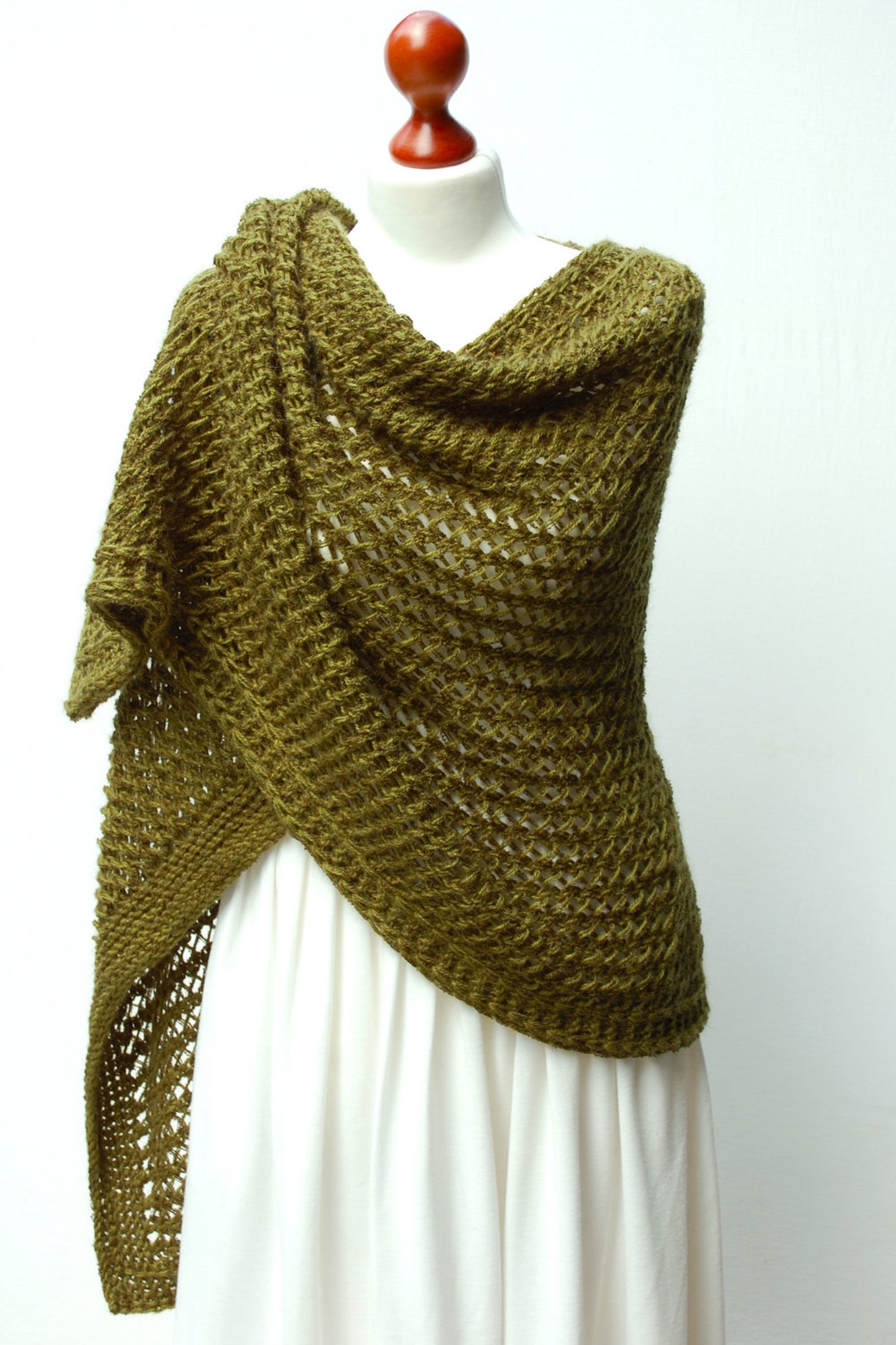 Knit Mohair Shawl Summer Blanket Scarf Knit Lace Shawl Knit Etsy
