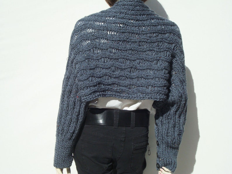 Shrugs and bolerosScarf shrug boleroChunky knit Etsy