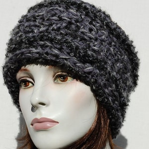 Scalda orecchie all&#39;uncinetto. Copricapo da donna, fascia invernale, fascia lavorata a mano, scalda orecchie in lana