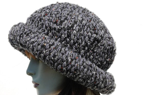 knitted cloche hats for womens