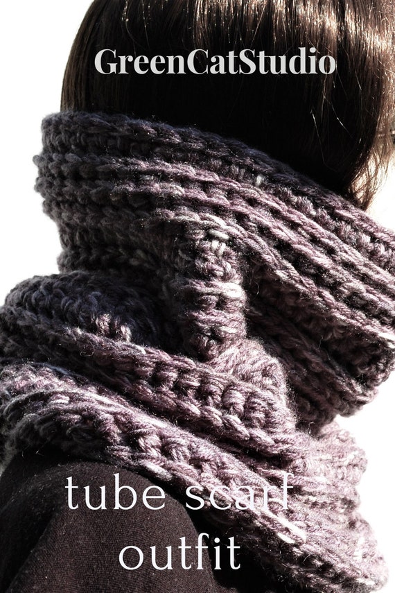 Katia Crochet Foulard En Laine Femme Écharpe épaisse Au Crochet