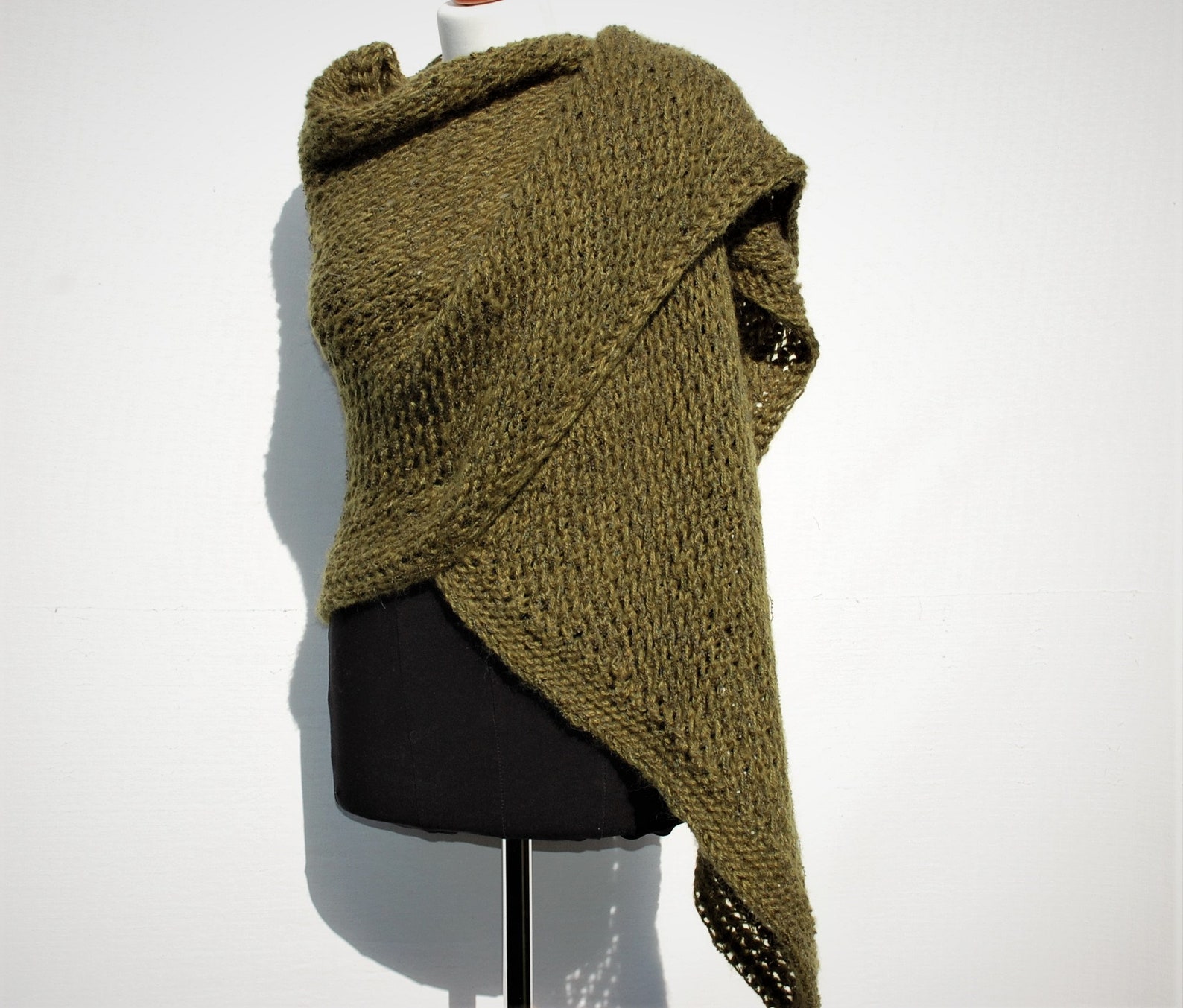 Knit Mohair Shawl Summer Blanket Scarf Knit Lace Shawl Knit Etsy