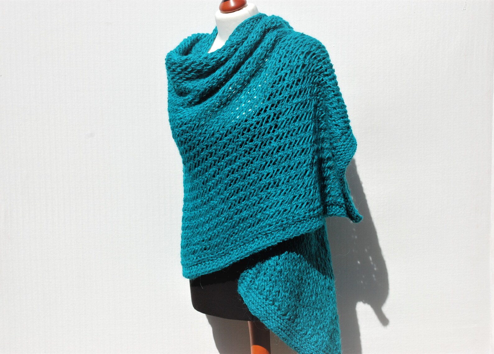 knitted bridesmaid shawl