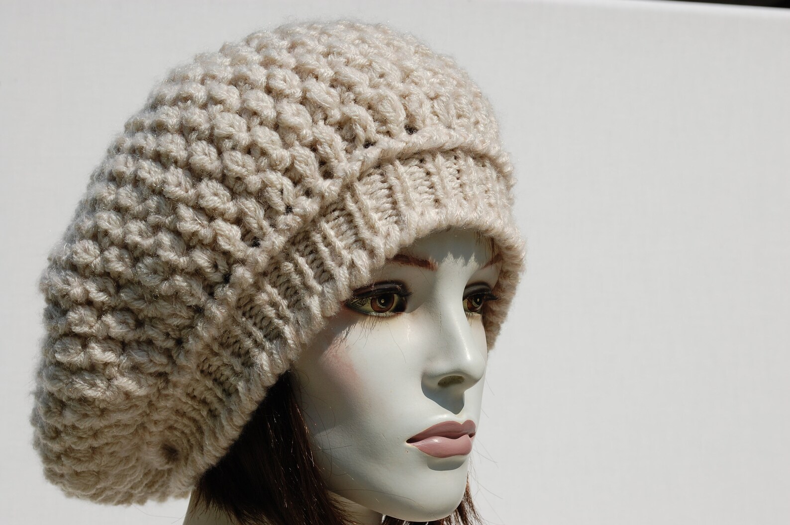 Beret Hats for Women womens Knit Beret cable Knit Hat mustard Etsy