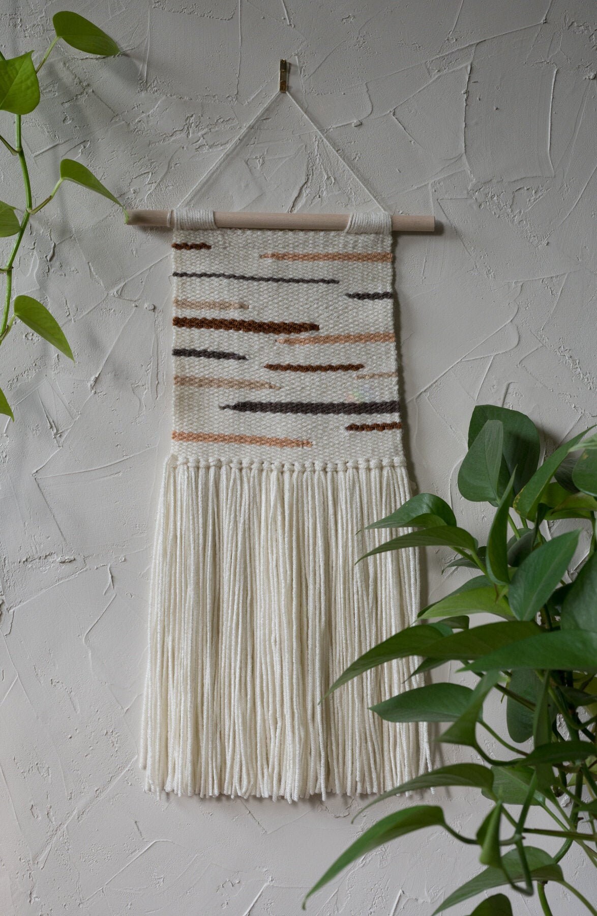 Gewebter Wandbehang Karamell Cafe Kollektion | Etsy