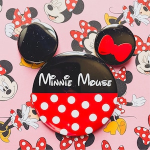 Minnie ear button