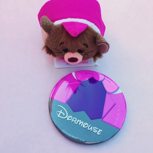 Dormouse 3&quot; Button