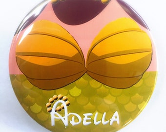 Adella 3" button
