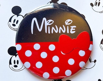 Minnie Mouse 3” pinback Button
