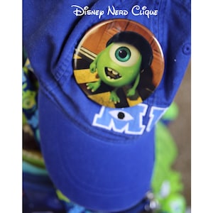 Mike Wazowski Monsters University 3&quot; button
