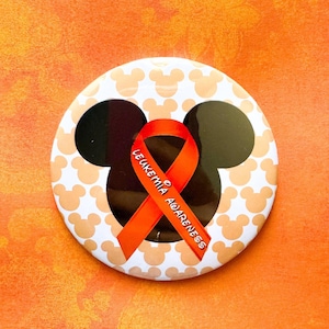 Leukemia awareness button