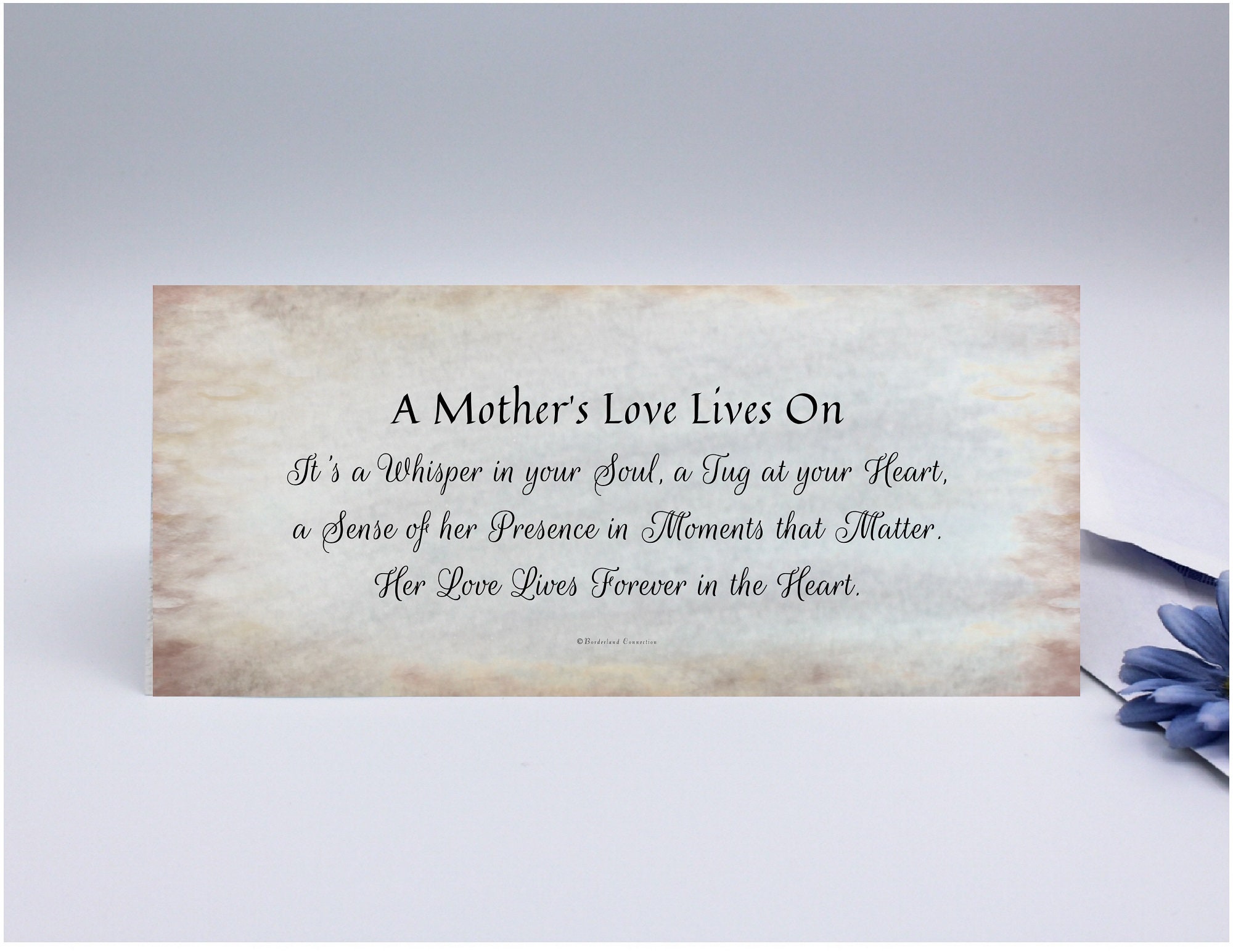 Loss of Mother Printable Sympathy Card Fits 10 Envelope Etsy