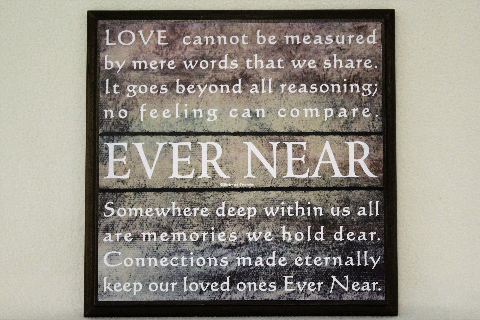 Loss of Spouse Sympathy Gift In Loving Memory Memorial Etsy