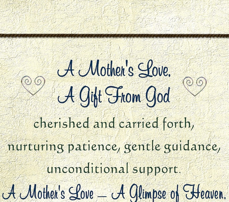 Christian Loss of Mother Sympathy Printable Digital Etsy