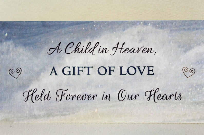 Loss of Child Printable Sympathy Card Loss of Infant Etsy