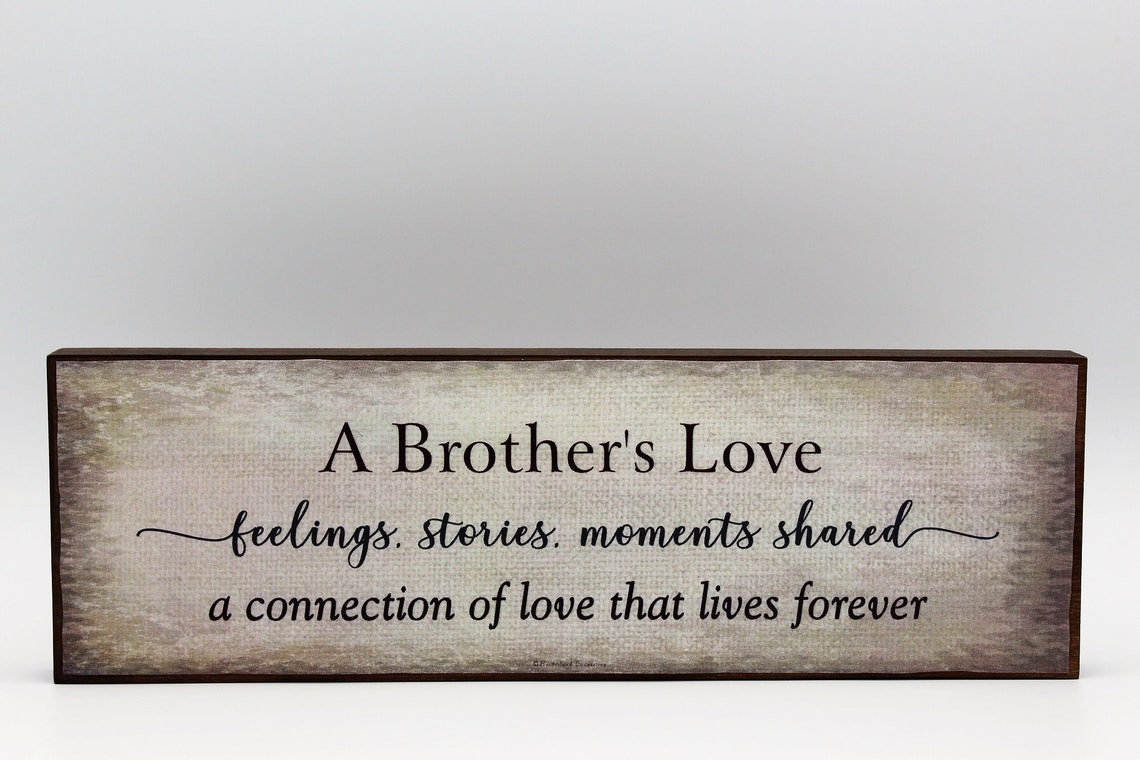 Loss of Brother Sympathy Gift Brother Memorial In Memory of Etsy