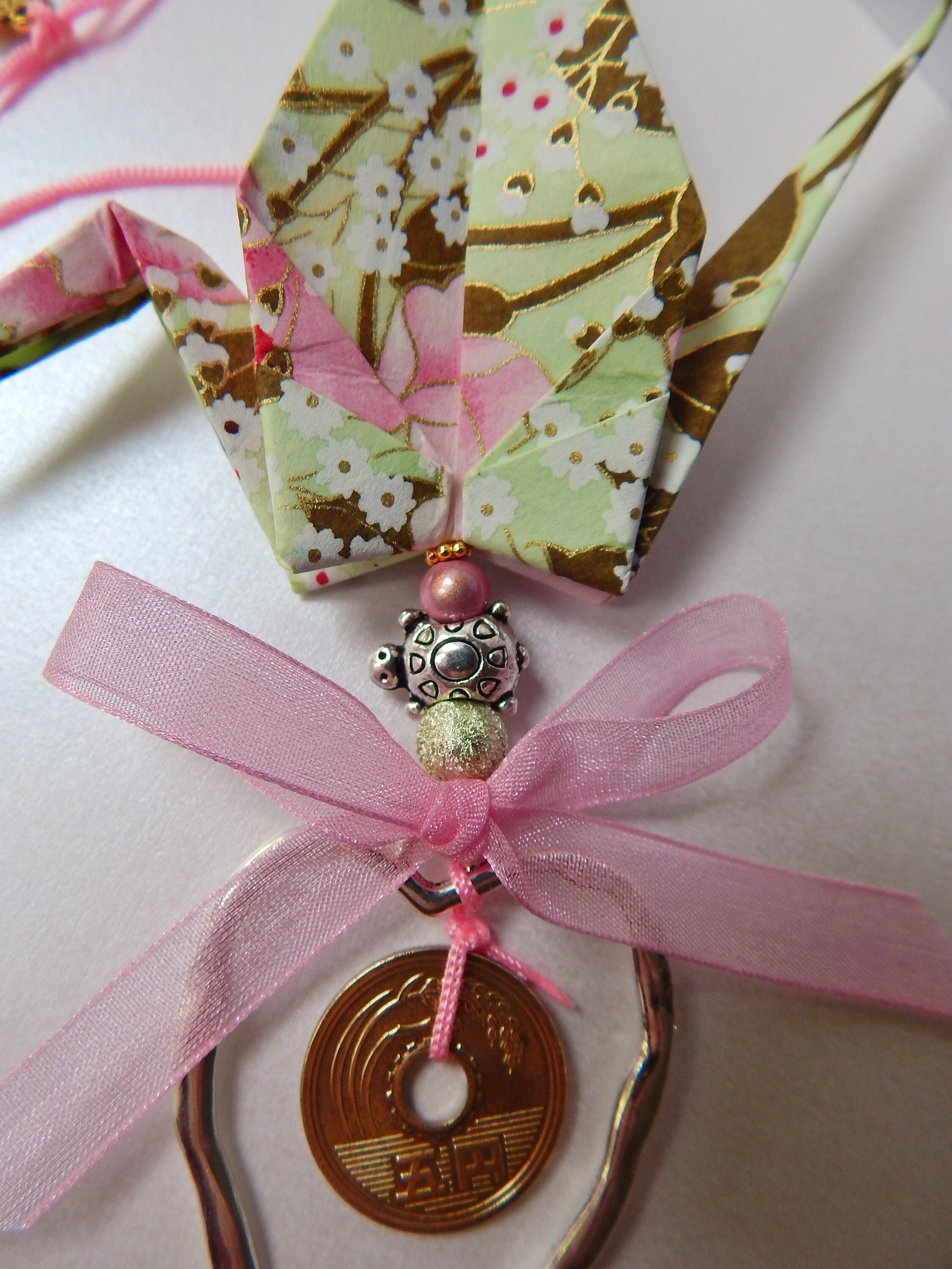 Paper Anniversary Gift Keepsake Origami Crane with Large Etsy