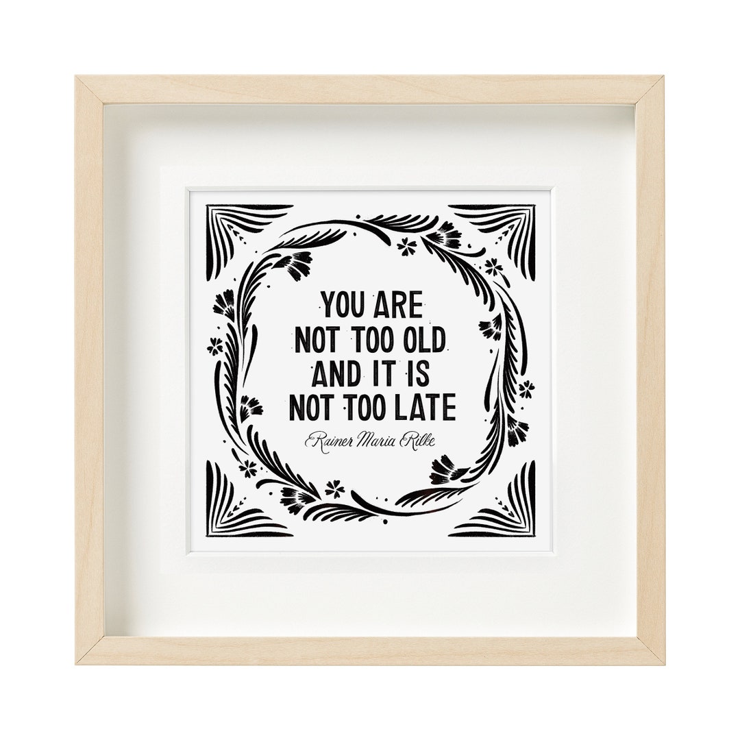 Inspirational Wall Art, Black & White Art, Vintage Art, Black White