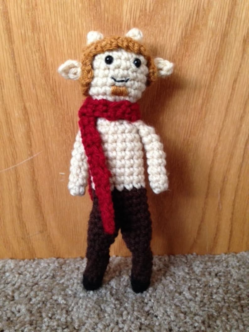 Crochet Mr. Tumnus image 1