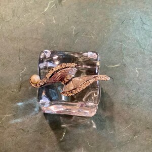 Vintage Art Deco Rhinestone and Pearl Silver Brooch